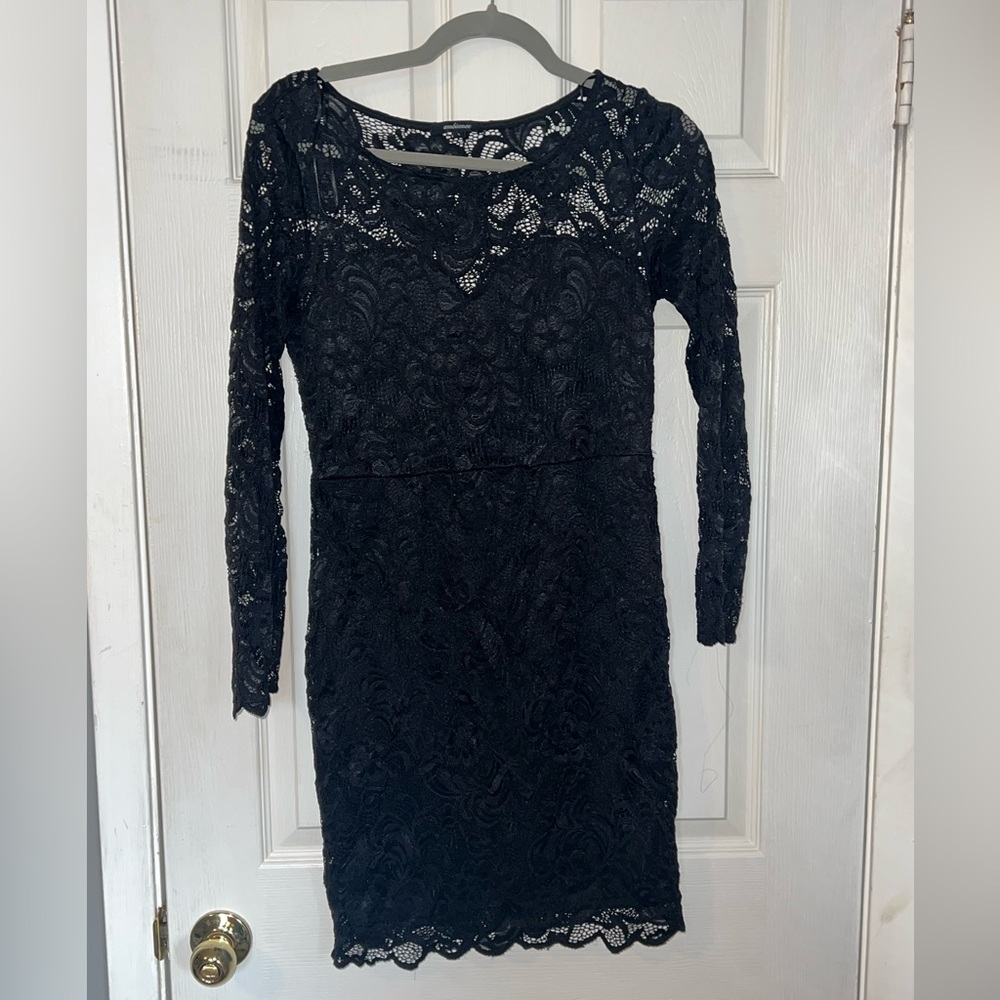 Black Lace Dress